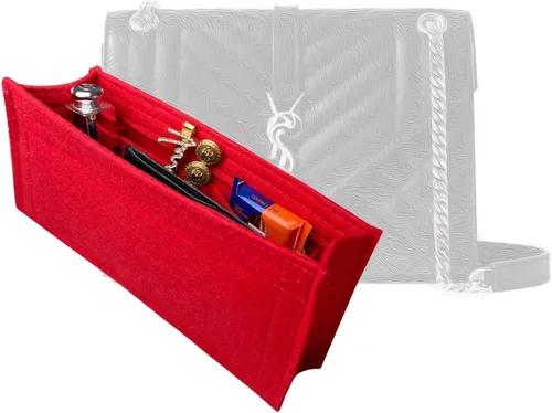 Divitize Premium Purse Organizer fits Envelope Purse Organizer, for Large Envelope Bag Insert, Medium Envelope Bag Insert, Handmade 2mm Felt Snug