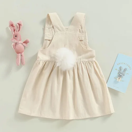Miniatura 11 de oneflow Traje de Pascua para bebé y niña pequeña, vestido de tul, sin mangas, con lentejuelas, tutú para niñas pequeñas