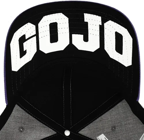 Miniatura 5 de Bioworld Satoru Gojo Sublimated Bordado Patch Snapback Sombrero Blanco