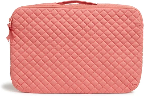 Miniatura 13 de Vera Bradley - Organizador de laptop de algodón para mujer Rouge Rose - Algodón Reciclado