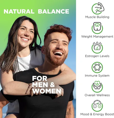 Miniatura 4 de Nutrivein Suplemento DIM Premium de 400 mg al día - 120 porciones (120 cápsulas): Diindolilmetano para mujeres y hombres - Más Bioperine