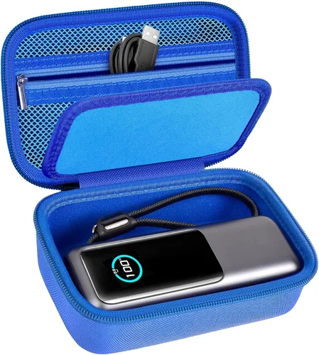 Funda compatible con Anker Prime Power Bank 25000, 26250, 27650, 20100mAh y base de carga, soporte de viaje de almacenamiento para portátil Anker