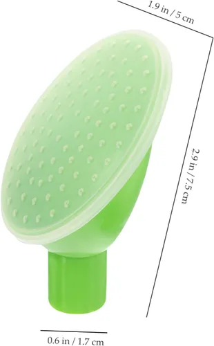 Miniatura 4 de Yardwe Cabezal de regadera de plástico verde universal