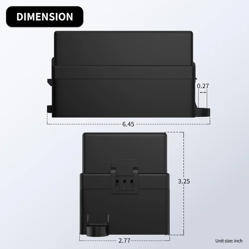 Miniatura 2 de RVBOATPAT Caja de relé de fusibles de 12 voltios precableada Caja de fusibles y relé con 4 relés y fusibles ATC/ATO de 12 vías Sellada Bloque