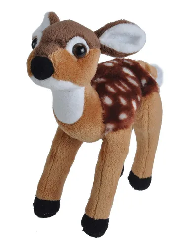 Wild Republic – Peluche de cervatillo, muñeco de felpa, regalo para niños, Cuddlekins 8 pulgadas