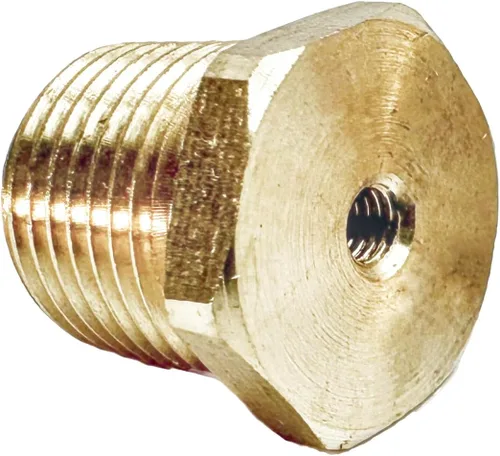 Miniatura 3 de Reemplazo NPT roscado en sonda de latón radiador ventilador eléctrico termostato universal automotriz (1/2 pulgada NPT)