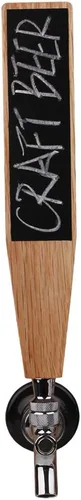 Miniatura 4 de Manijas grandes de madera para tocar, mango de roble para manualidades, 10 pulgadas, para todos los amantes de la cerveza en estilo alto
