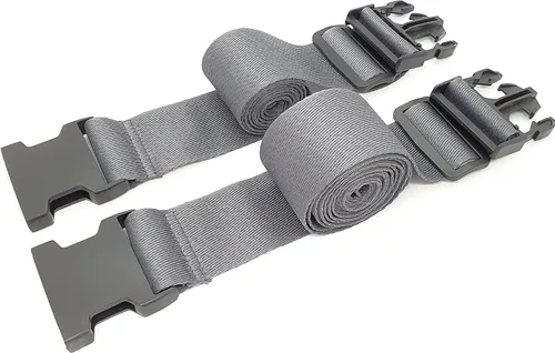 Miniatura 9 de ONE K - 2 correas de embalaje de colchón de espuma viscoelástica para mudanza o almacenamiento (60 x 2 pulgadas, gris oscuro)