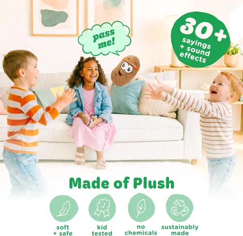 Miniatura 3 de Move2Play, Pass The Potato, hilarantemente salvaje y divertido juego activo Regalo para niños y niños pequeños Niños y niñas de 3, 4 a 8 años