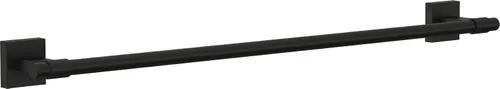 Miniatura 10 de Franklin Brass Maxted (1 paquete) Barra para toallas de 18 pulgadas para baño, barra para toallas color negro mate para pared de baño, soporte