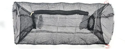 Miniatura 4 de Trampa de cebo de pesca Crawdad Minnow Trampa de 24 pulgadas, grande, plegable, resistente, cebo de cangrejo, trampas para peces, red de lanzamiento