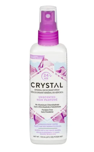 Crystal, desodorante en aerosol, bomba, 4 oz