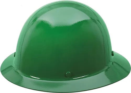 Miniatura 12 de MSA Skullgard Casco Duro de Ala Completa con Suspensión - Tapa Sin Ranuras, Hecho de Resina Fenólica, Cargas de Calor Radiante hasta 350°F, Casco