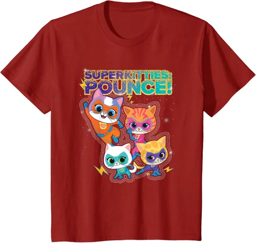 Miniatura 61 de Disney Junior SuperKitties Pounce! Camiseta de equipo completo, talla S