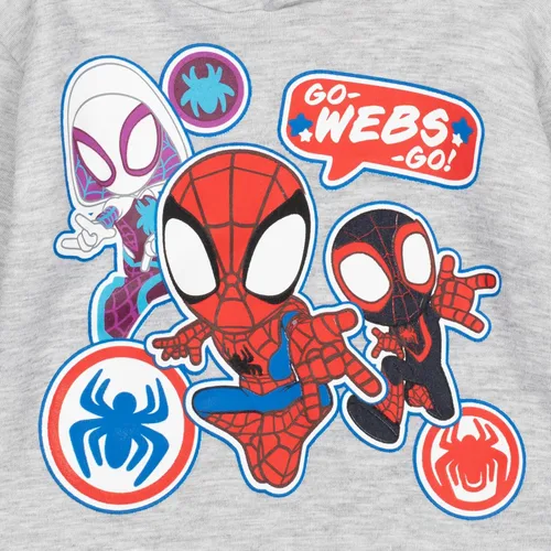 Miniatura 4 de Marvel Spidey and His Amazing Friends - Conjunto de sudadera con capucha y pantalones deportivos