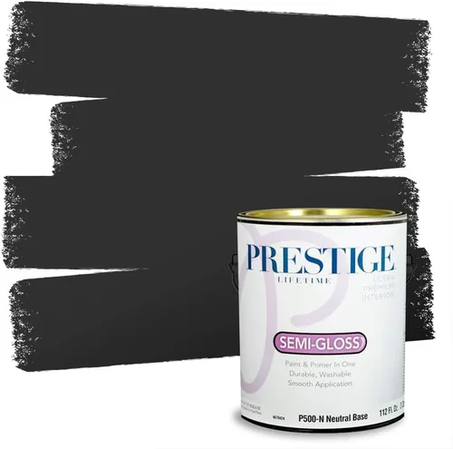 Miniatura 53 de Prestige Paints - 2 en 1, pintura base y pintura de exterior, P500-N-SW7020 SW6991-PCM