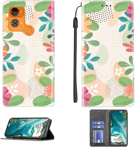 Miniatura 314 de Funda para Moto One Zoom compatible con Motorola One Zoom Phone Case Flip Stand Cover Magnetic Close YHD