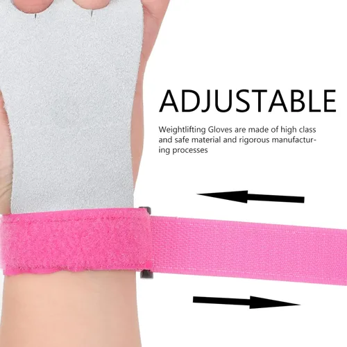 Miniatura 8 de Yardwe 5 pares de guantes de gimnasia para levantamiento de pesas, guantes de gimnasio para hombres, guantes de gimnasio para hombres, niños,