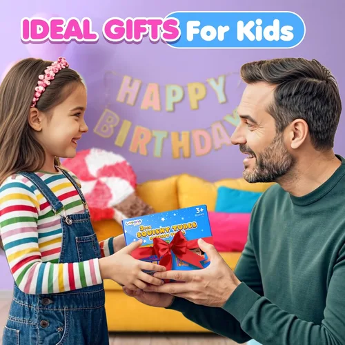 Miniatura 6 de Juguetes blanditos Sensoriales Juguetes Fidget para Niños: Juguetes Sensoriales para Autismo TDAH - Juguetes Sensoriales Relajantes Llenos de Goma
