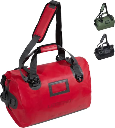Miniatura 9 de LEGEND Bolsa de lona impermeable – Bolsa de lona resistente para exteriores, camping, canotaje y viajes, bolsa seca de PVC de alta calidad, bolsa