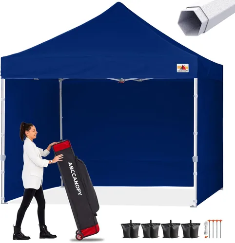Miniatura 24 de ABCCANOPY - Tienda de campaña con dosel de primera calidad, sombra instantánea comercial, 10 x 15, serie premium, gris