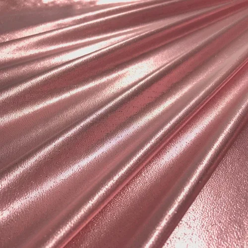 Valentina Textile inc Tejido metálico de nailon – 60 pulgadas de ancho, más de 100 yardas en existencia – Varios colores disponibles (1 yarda, rosa