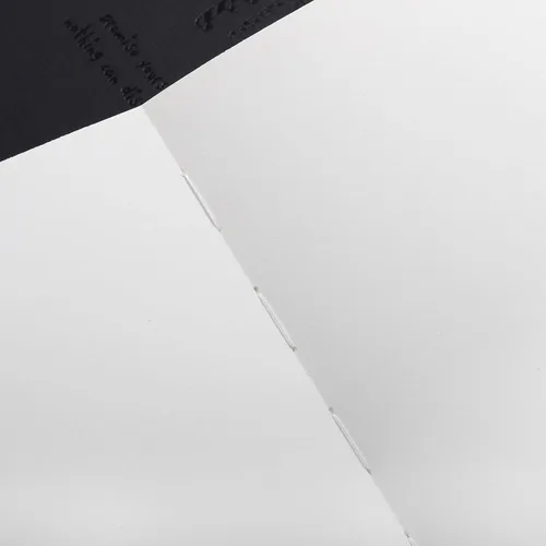 Miniatura 5 de Elsjoy Cuaderno de bocetos negro grueso, 3 tamaños, A5/A4/B5, cuaderno de dibujo en blanco para pintura, acuarela, 128 hojas/256 páginas por libro