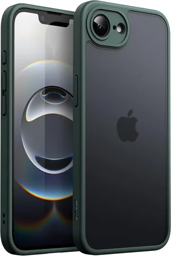 Miniatura 24 de JETech Funda mate para iPhone 17 de 6.3 pulgadas, protección contra caídas de grado militar, carcasa trasera translúcida esmerilada minimalista