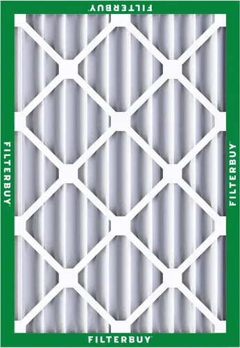 Miniatura 8 de Filterbuy 19.25x21.25x4 Air Filter MERV 8 Essential Dust & Allergy Defense (3-Pack), Electrostatic Pleated HVAC AC Furnace Filters Replacement, Made