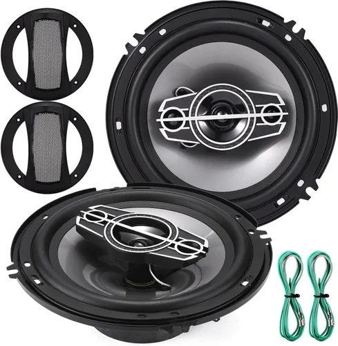 Miniatura 7 de Altavoces coaxiales para automóvil de 6 pulgadas de 4 vías, altavoces de audio para automóvil de 350 vatios con tweeters de cúpula PEI, altavoz