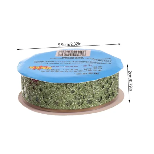 Miniatura 2 de 14 rollos de cinta de encaje macramé para decoración de calcomanías, cinta washi ancha Washi, cinta de envoltura de cinta de recortes, cinta