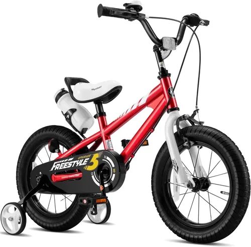 Miniatura 13 de RoyalBaby Freestyle Kids Bike 12 14 16 18 20 Inch Bicycle for Boys Girls Ages 3-10 Years, Multiple Color Options
