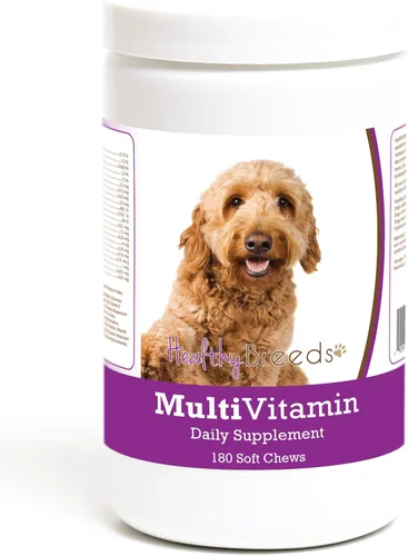Miniatura 100 de Healthy Breeds Bulldog francés multivitamínico suave masticable para perros 180