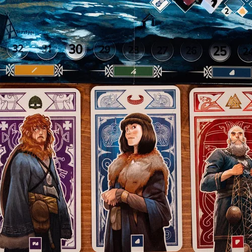 Miniatura 6 de Juego de mesa Knarr: forma la mejor banda de vikingos. Emocionante juego de exploración y estrategia, divertido juego familiar para niños y adultos