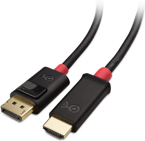 Miniatura 8 de Cable Matters Cable unidireccional 4K DisplayPort a HDMI – Cable DP a HDMI chapado en oro, puerto de pantalla a HDTV/monitor/proyector Cable
