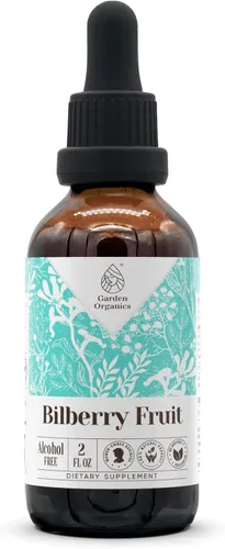 Extracto de tintura natural sin alcohol de arándano, refuerzo del sistema inmunológico, gotas líquidas hechas de 100% arándano (Vaccinium myrtillus)