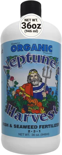 Miniatura 5 de Neptune's Harvest FS118 2-3-1 Fertilizante orgánico para peces y algas.
