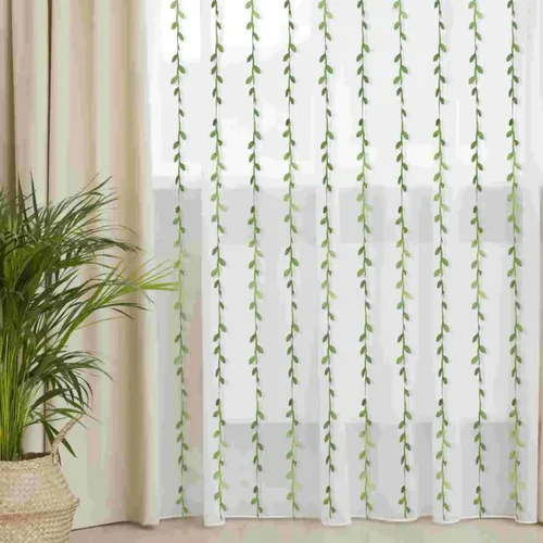 Miniatura 7 de Cinta de hojas de 20 yardas, rollo de cinta de hojas verdes, cinta de hojas verdes de 1 pulgada de ancho, cinta de corte de oliva artificial