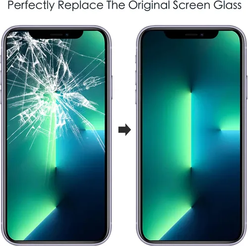 Miniatura 3 de Reemplazo de cristal de pantalla compatible con iPhone serie 13 de 6.1 pulgadas, kit de pantalla de repuesto con herramientas de reparación