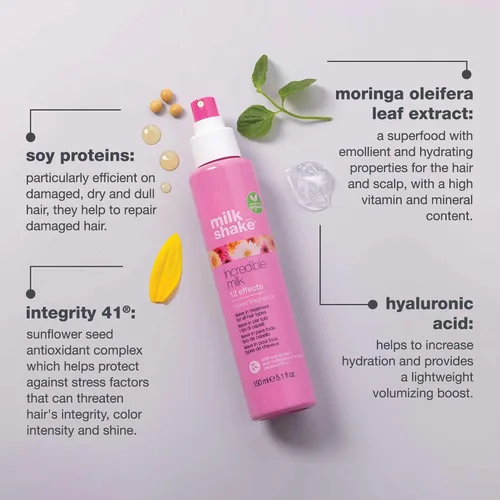Miniatura 4 de milk_shake Tratamiento Capilar Sin Enjuague Incredible Milk para Todo Tipo de Cabello