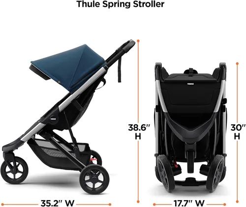 Miniatura 3 de Thule Cochecito compacto de primavera Azul mayólica