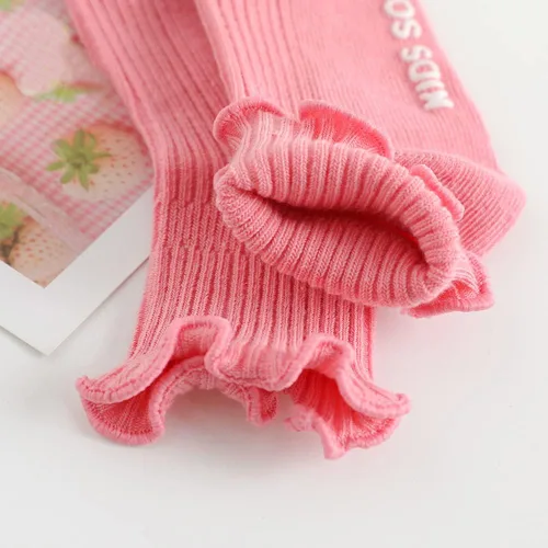 Miniatura 4 de Calcetines vintage de encaje con volantes para niñas pequeñas
