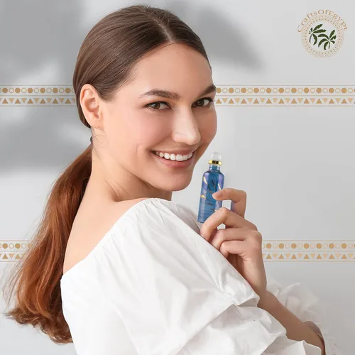 Miniatura 7 de Botellas de perfume egipcias, mini botellas de vidrio vacías para perfume, aceites esenciales o poción – Juego de 30 frascos pequeños decorativos