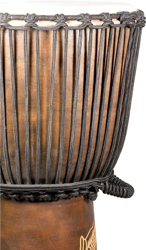 Miniatura 6 de Nuevo Djembe Linecarv estándar, 24" alto, 12" cabeza, NK190 Dragon