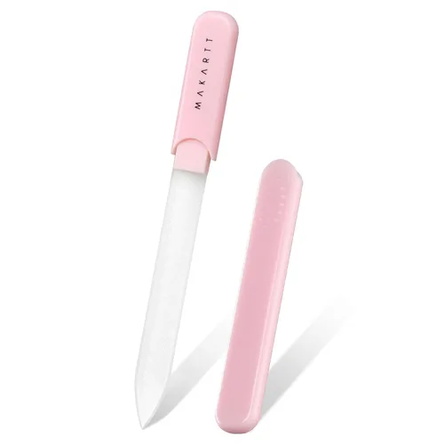 Miniatura 11 de Makartt Lima de Uñas - Lima de Uñas de Cristal con Estuche, Limas de Uñas de Cristal con Chorro de Arena de Doble Cara para Uñas Naturales, Buffer