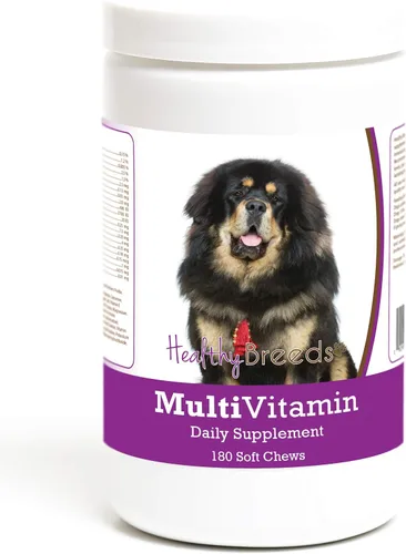 Miniatura 92 de Healthy Breeds Bulldog francés multivitamínico suave masticable para perros 180