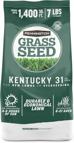 Pennington Kentucky 31 Semilla de Césped Festuca Alta Penkoted 7 lb