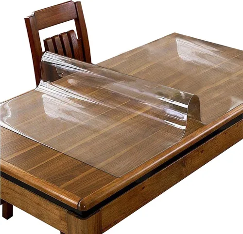 Miniatura 4 de Plástico transparente de 48 x 24 pulgadas - 0.059 in de grosor, cubierta de plástico o protector de vinilo de PVC, cubierta impermeable