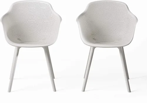 Miniatura 11 de Christopher Knight Home Davina - Silla de comedor (2 unidades), polipropileno, color negro