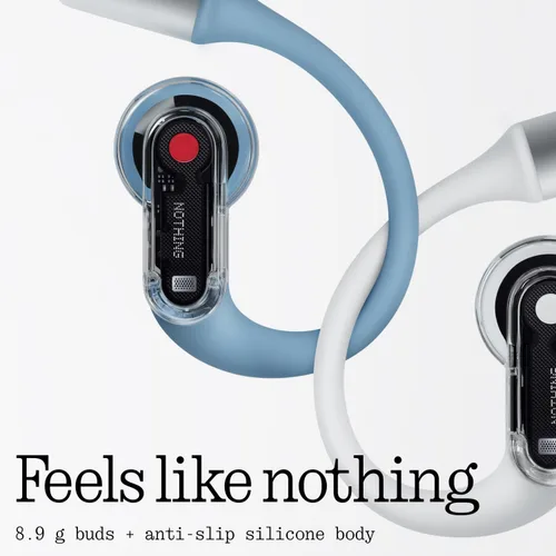 Miniatura 2 de Nothing Auriculares de oído (abierto) ultraligeros con ganchos ajustables para los oídos, conexión multipunto Bluetooth auriculares con tecnología